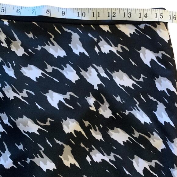 The Limited Skirt Womens Size 10 Artsy Neutral Career Wear Exposed Zipper Sheath - Picture 7 of 7